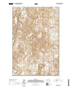 Garrison NE 2020 topographic map thumbnail