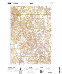 Glen Ullin NE 2020 topographic map thumbnail
