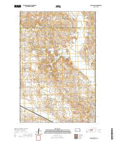 Glen Ullin NW 2020 topographic map thumbnail