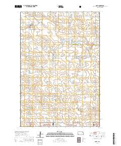 Golva 2020 topographic map thumbnail