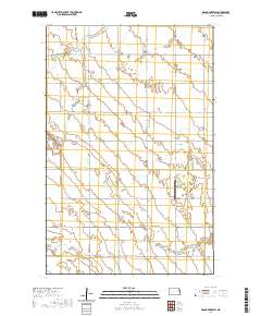 Grand Forks SW 2020 topographic map thumbnail