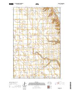 Grano SW 2020 topographic map thumbnail