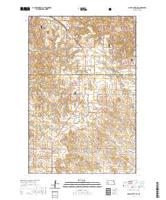 Grassy Butte SW 2020 topographic map thumbnail