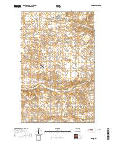 Grenora 2020 topographic map thumbnail