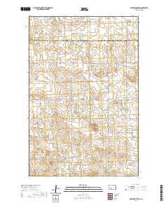 Hailstone Butte 2020 topographic map thumbnail