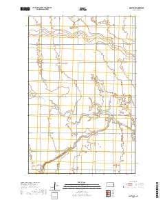 Halstad SW 2020 topographic map thumbnail