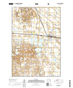Hankinson 2020 topographic map thumbnail