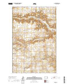 Hanks 2020 topographic map thumbnail