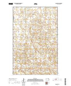 Hannah SW 2020 topographic map thumbnail