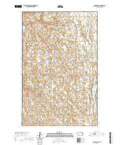 Hansboro SE 2020 topographic map thumbnail