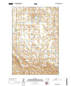 Harriet Lake SE 2020 topographic map thumbnail