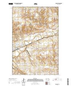 Hazen East 2020 topographic map thumbnail