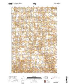 Heart Butte 2020 topographic map thumbnail