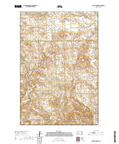 Heart Butte NW 2020 topographic map thumbnail