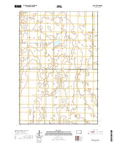 Hecla NE 2020 topographic map thumbnail