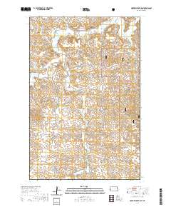 Hootowl Creek East 2020 topographic map thumbnail