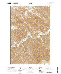 Hootowl Creek West 2020 topographic map thumbnail