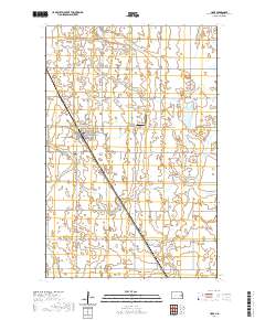 Hope 2020 topographic map thumbnail
