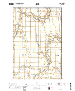 Hope NE 2020 topographic map thumbnail