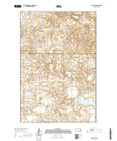 Horse Lake 2020 topographic map thumbnail