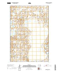 Horsehead Lake 2020 topographic map thumbnail