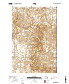 Hungry Man Butte 2020 topographic map thumbnail