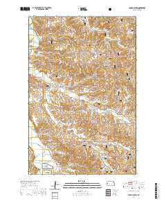 Ice Box Canyon 2020 topographic map thumbnail