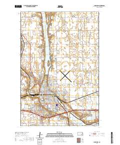 Jamestown 2020 topographic map thumbnail
