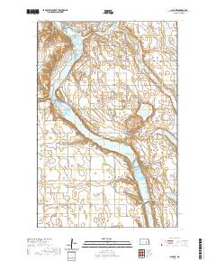 Jim Lake 2020 topographic map thumbnail