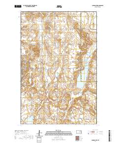 Johnson Lake 2020 topographic map thumbnail