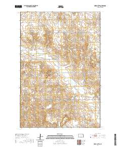 Kiefer Buttes 2020 topographic map thumbnail