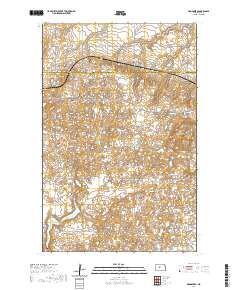 Kongsberg 2020 topographic map thumbnail