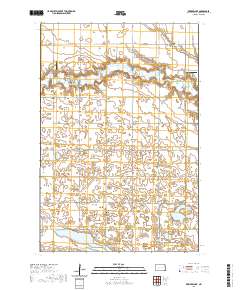 Kreiser Lake 2020 topographic map thumbnail