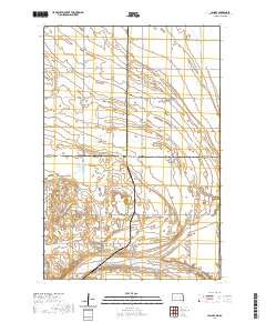 La Mars 2020 topographic map thumbnail