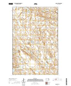 Lambs Lake 2020 topographic map thumbnail