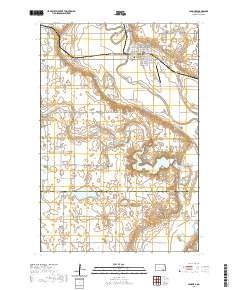 LaMoure 2020 topographic map thumbnail