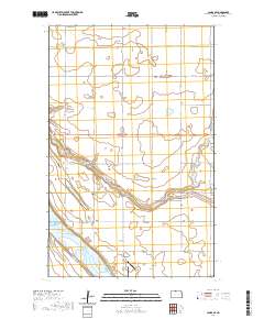 Landa SE 2020 topographic map thumbnail