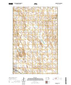 Langdon East 2020 topographic map thumbnail