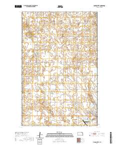 Langdon West 2020 topographic map thumbnail