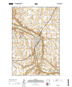 Lisbon 2020 topographic map thumbnail