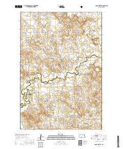 Lookout Butte 2020 topographic map thumbnail