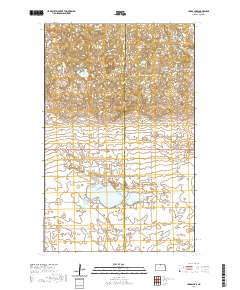 Lords Lake 2020 topographic map thumbnail