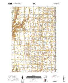 Luverne NW 2020 topographic map thumbnail