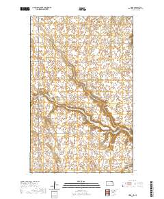 Maida 2020 topographic map thumbnail