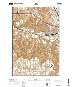 Mandan 2020 topographic map thumbnail