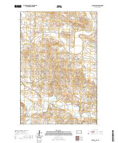 Marshall NW 2020 topographic map thumbnail