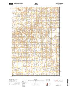 May Lake SW 2020 topographic map thumbnail