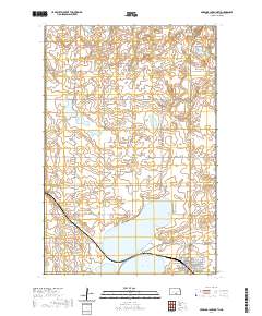 McKenna Lake North 2020 topographic map thumbnail