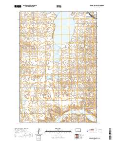 McKenna Lake South 2020 topographic map thumbnail