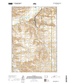 Medicine Butte NE 2020 topographic map thumbnail